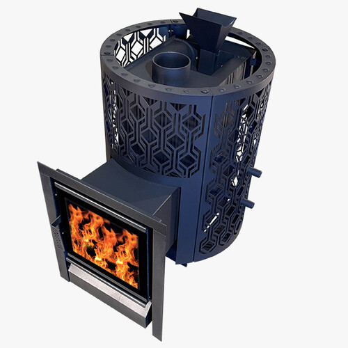 Печь камин для бани Народная 16-6